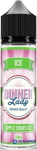 Dinner Lady Ice Shake and Vape 10/60ml Apple Sours Ice Dinner Lady Ice Shake and Vape 10/60ml Apple Sours Ice