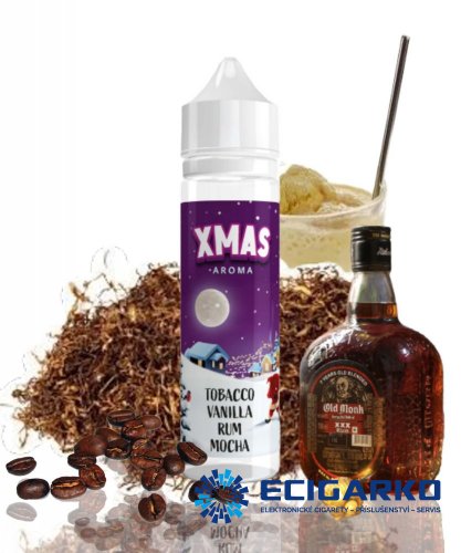 Xmas Shake and Vape 10/60ml Tobacco Vanilla Rum Mocha