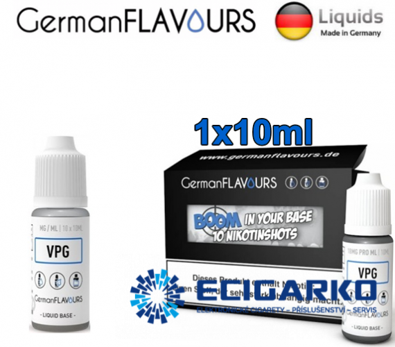 GermanFlavours Báze 10ml VPG 50/50 6mg