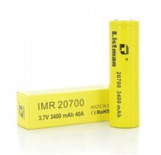 Baterie Listman 20700 3400mAh - 40A