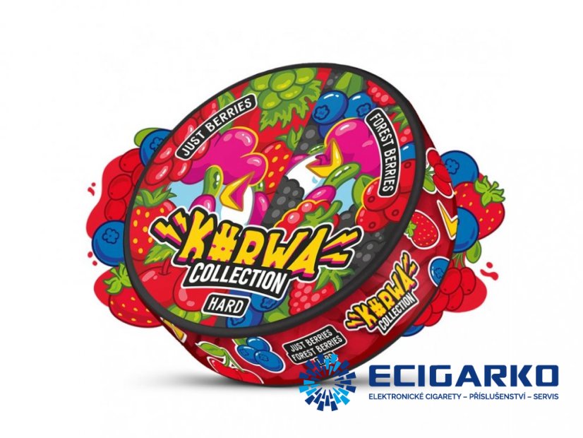 Nikotinové sáčky KURWA Collection Just Berries Forrest Berries