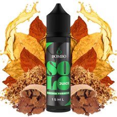 Bombo Solo Juice Shake and Vape 15/60ml Virginia Tobacco