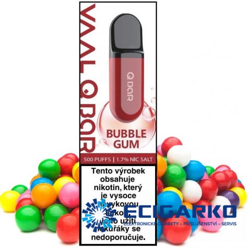 Joyetech VAAL Q Bar jednorázová e-cigareta Bubble Gum 17mg
