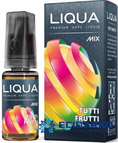Liquid Liqua New Mix Tutti Frutti 10ml - Síla nikotínu: 3mg