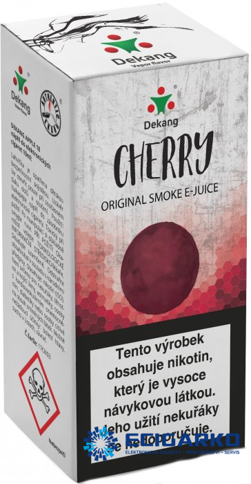 E-liquid Dekang 10ml Třešeň - Síla nikotínu: 18mg