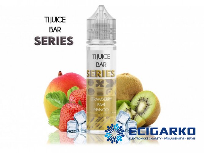 Ti Juice Bar Series Shake and Vape 10/60ml Strawberry Kiwi Mango