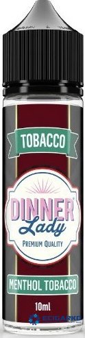 Dinner Lady Tobacco Shake and Vape 10/60ml Menthol Tobacco