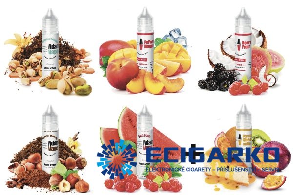 Adam's Vape Shake and Vape 10/60ml 5+1 zdarma Adam's Vape Shake and Vape 10/60ml 5+1 zdarma
