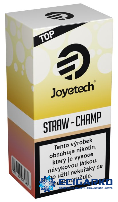 E-liquid TOP Joyetech Straw - Champ 10ml - Síla nikotínu: 11mg E-liquid TOP Joyetech Straw - Champ 10ml - Síla nikotínu: 11mg