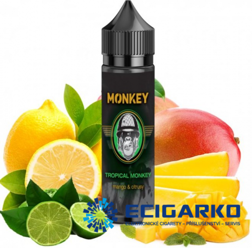 MONKEY Shake and Vape 12ml Tropical Monkey (Mango, citrusy)