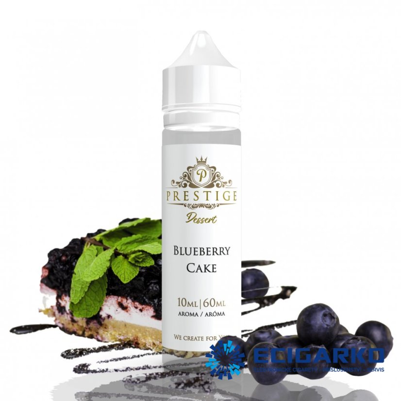 Prestige Dessert Shake and Vape 10/60ml Blueberry Cake