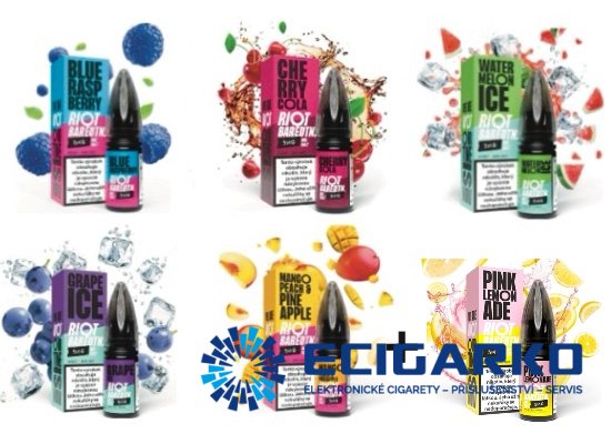 Riot BAR EDTN SALT 10ml 5+1 zdarma