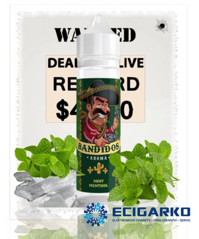 Bandidos Shake and Vape 10/60ml Mint Menthol