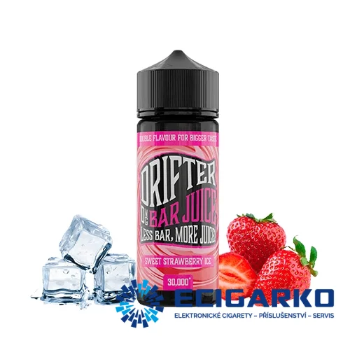 Juice Sauz Drifter Bar Shake and Vape 24/120ml Sweet Strawberry Ice