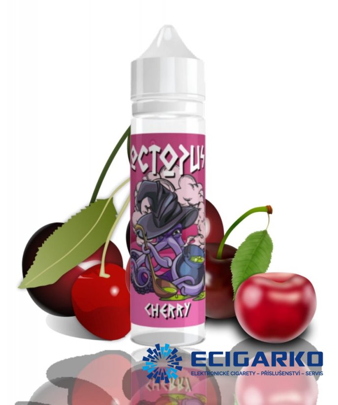Octopus Shake and Vape 10/60ml Cherry Octopus Shake and Vape 10/60ml Cherry