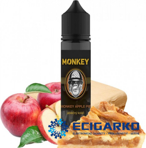 MONKEY Shake and Vape 12ml Monkey Apple Pie (Jablečný koláč)
