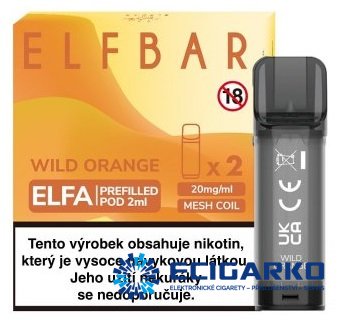 Elf Bar Elfa 2x cartridge Wild Orange 20mg