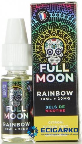 Full Moon SALT 20mg 10ml Rainbow (Citrón, zázvor a lesní ovoce)