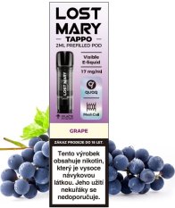 Lost Mary Tappo 1x cartridge Grape 17mg
