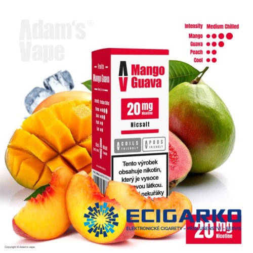 Adam's Vape SALT Mango Guava 10ml