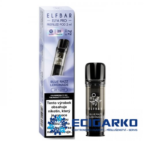 Elf Bar Elfa Pro 2x cartridge Blue Razz Lemonade 20mg