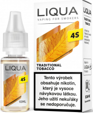 Liqua 4S Salt liquid 10ml Traditional Tobacco 18mg