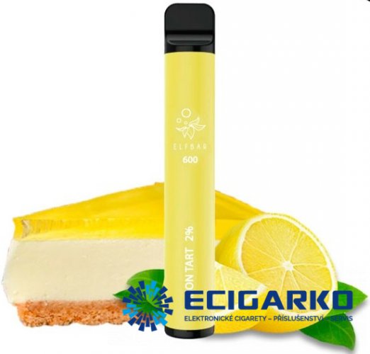 Elf Bar jednorázová e-cigareta Lemon Tart