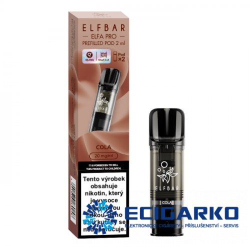 Elf Bar Elfa Pro 2x cartridge Cola 20mg