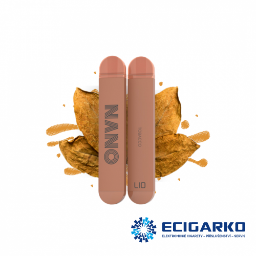 IJOY LIO NANO X jednorázová e-cigareta Tobacco 20mg