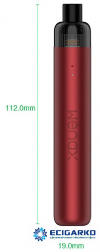 GeekVape Wenax Stylus Pod 1100mAh - Barva produktu: Červená