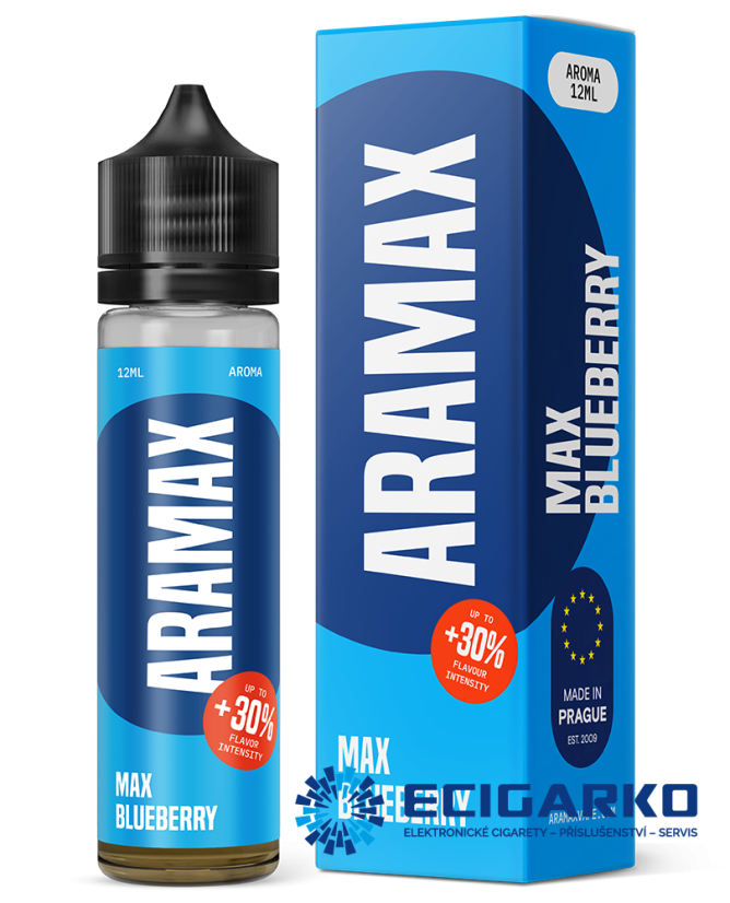 Aramax Shake and Vape 12/60ml Max Blueberry