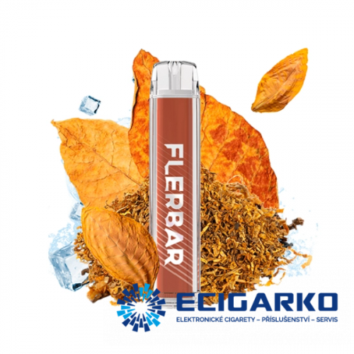Flerbar jednorázová e-cigareta Tobacco 20mg