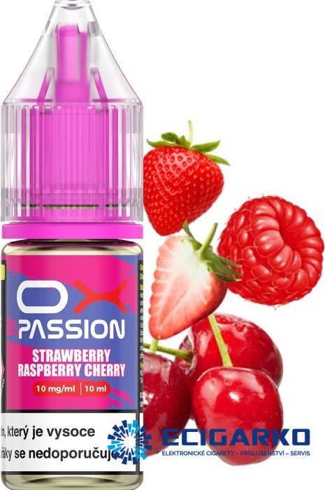 OXVA OX PASSION SALT Strawberry Raspberry Cherry 10ml OXVA OX PASSION SALT Strawberry Raspberry Cherry 10ml