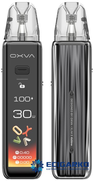OXVA Xlim 3 ULTRA POD 1500mAh - Barva produktu: Metal Gray
