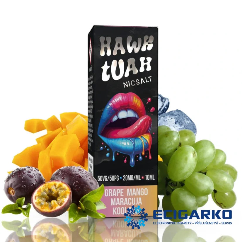 Hawk Tuah SALT Grape Mango Maracuja Koolada 20mg 10ml