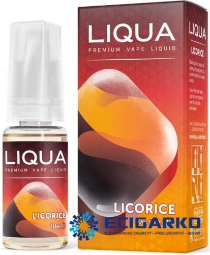 E-Liquid Liqua Licorice (Lékořice) 10ml - Síla nikotínu: 12mg