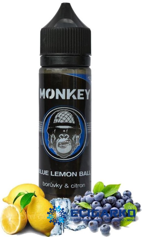 MONKEY Shake and Vape 10/60ml Blue Lemon Ball