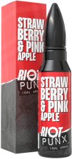 Riot Squad PUNX Shake and Vape 10/60ml Jahoda a růžové jablko