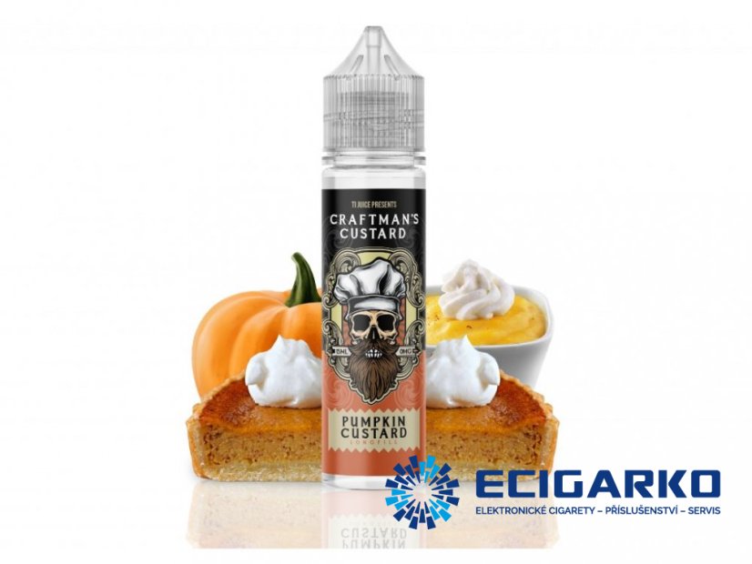 Craftmans Custard Shake and Vape 15/60ml Pumpkin Custard
