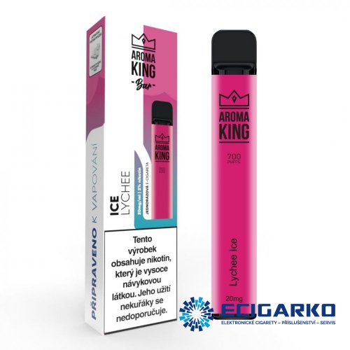 Aroma King AK Classic jednorázová e-cigareta Ice Lychee 20mg