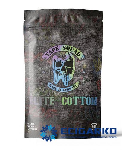 Bio vata - Avoria Vape Squad Elite Cotton (10gramů)
