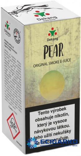 E-liquid Dekang 10ml Hruška - Síla nikotínu: 6mg
