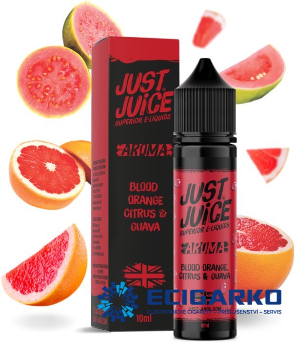 Just Juice Shake and Vape 10/60ml Blood Orange, Citrus & Guava