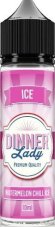 Dinner Lady Ice Shake and Vape 10/60ml Watermelon Chill Ice