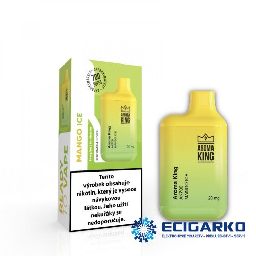 Aroma King AK Mini jednorázová e-cigareta Mango Ice 20mg
