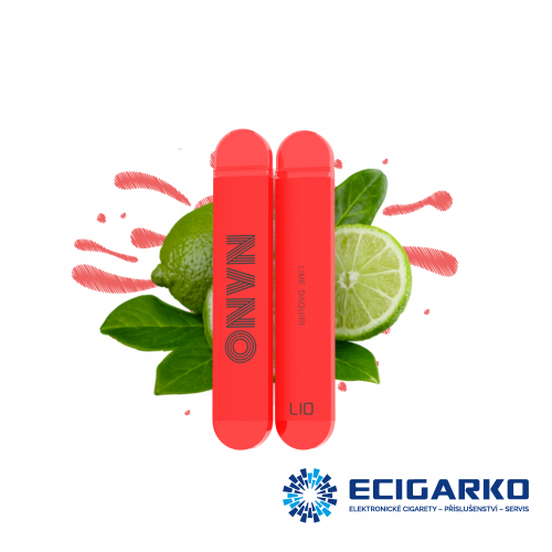 IJOY LIO NANO X jednorázová e-cigareta Lime Daquiri 20mg