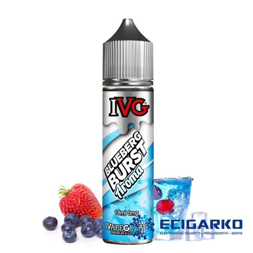 IVG Shake and Vape 18/60ml Blueberg Burst