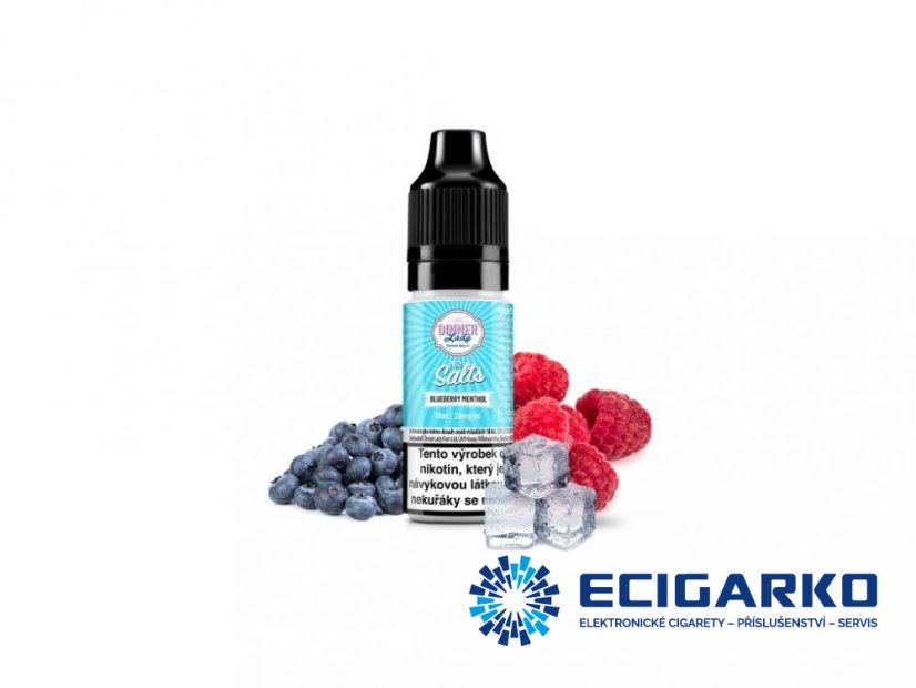 Dinner Lady SALT Blueberry Menthol 20mg 10ml
