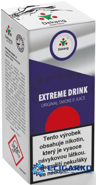 E-liquid Dekang 10ml Extreme Drink - Síla nikotínu: 3mg E-liquid Dekang 10ml Extreme Drink - Síla nikotínu: 3mg