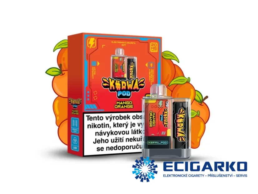 Kurwa POD 500mAh Mango Orange 20mg